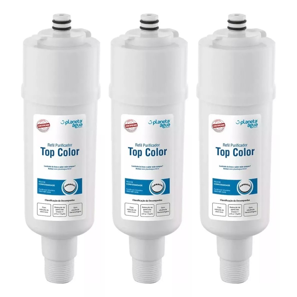 Refil Top Color Planeta Água: Água Pura!