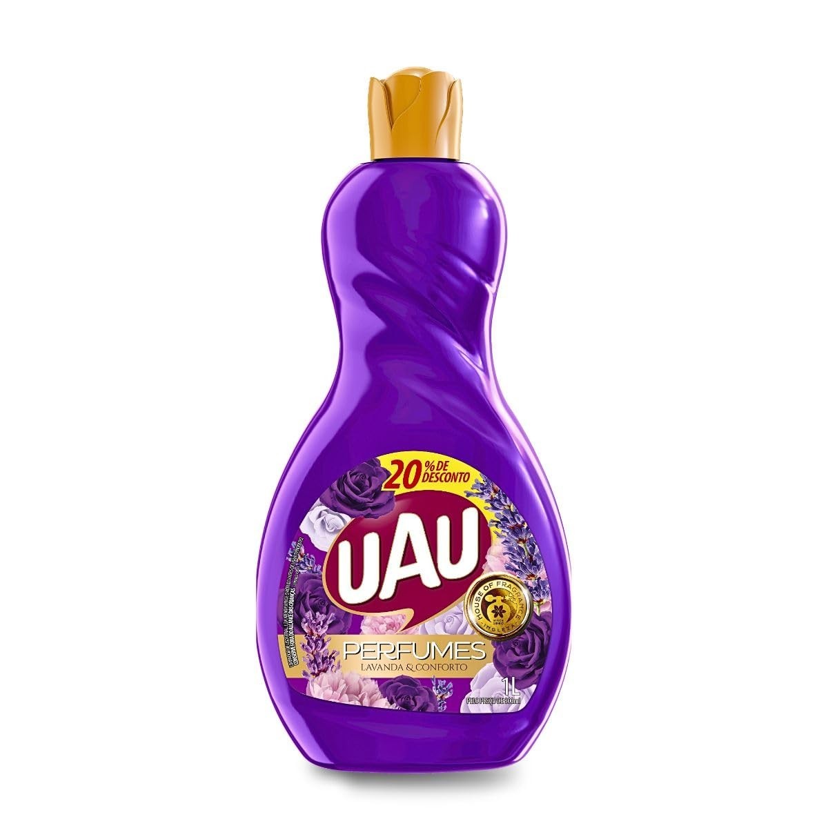 Limpador Uau Perfumes Lavanda e Conforto - 1000ml com Fragrância Refinada para Ambientes