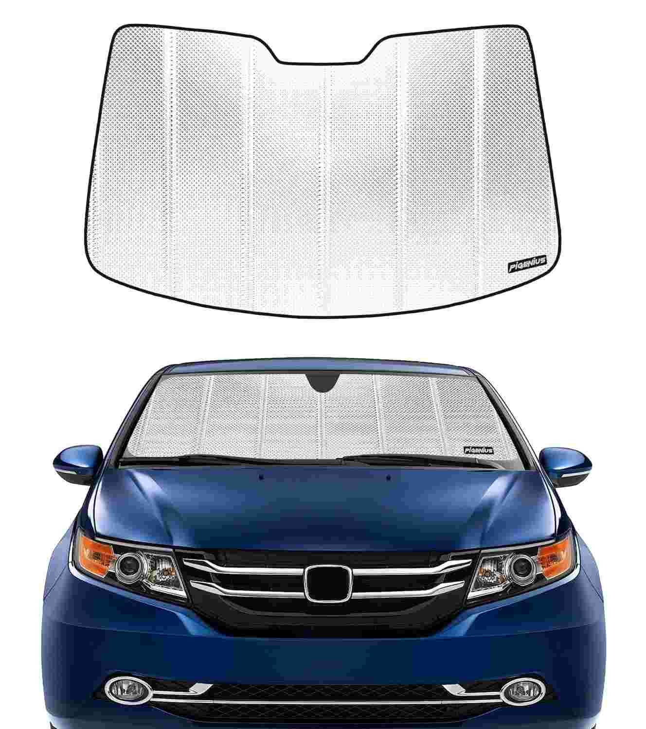 Para-brisa Refletivo para Honda Odyssey 2011-2017 | Película de Alumínio 2024 com Máxima Proteção Solar