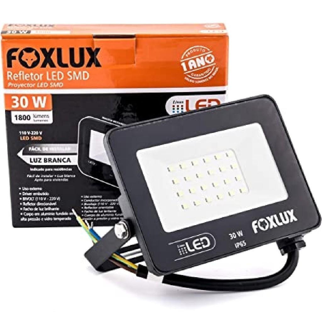 Refletor LED 30W Foxlux: Ilumine com Economia!