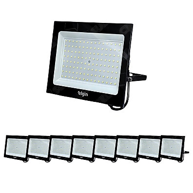 Refletor LED Elgin 200W: Ilumine com Economia!