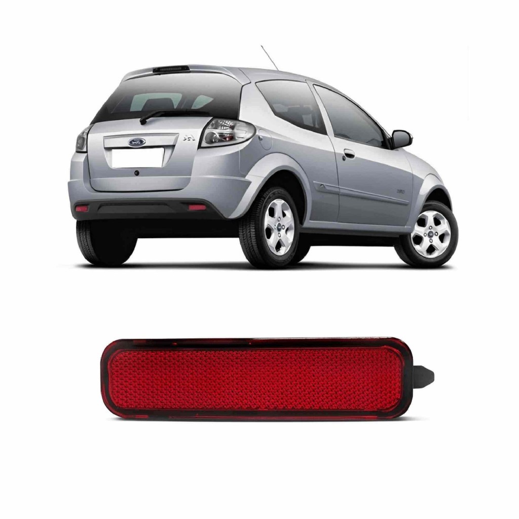 Refletor Parachoque Ford Ka: Segurança e Estilo!