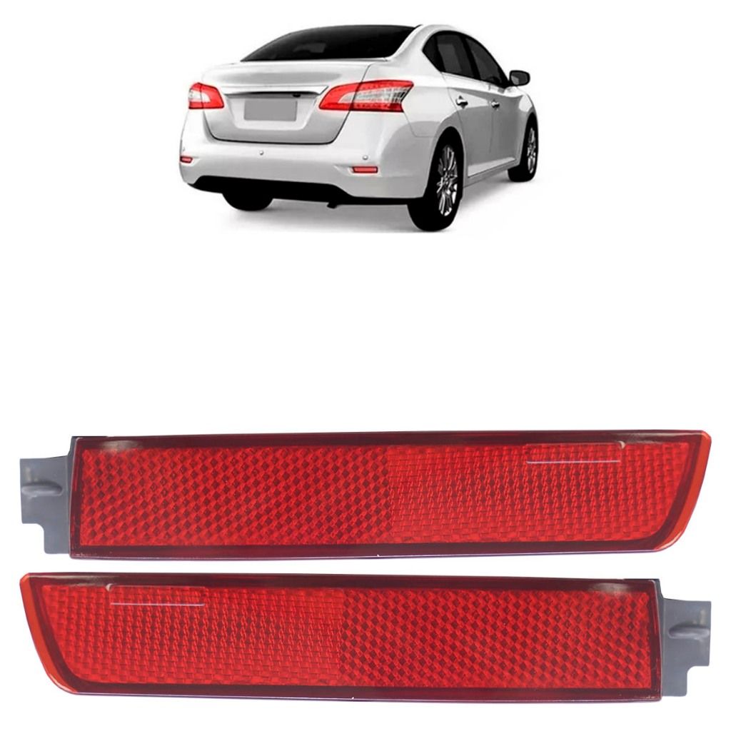 Refletor Traseiro Sentra: Rubi, Qualidade e Encaixe Perfeito!