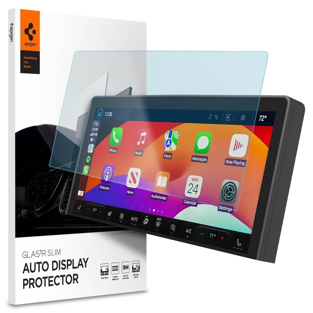 Protetor de Tela Spigen GlasTR Slim para Ford Maverick 2025: Anti-reflexo e Toque Perfeito