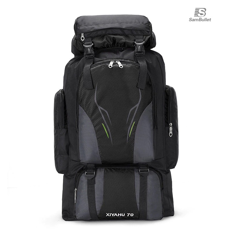 Mochila Viagem Camping 70L: Impermeável e Reforçada