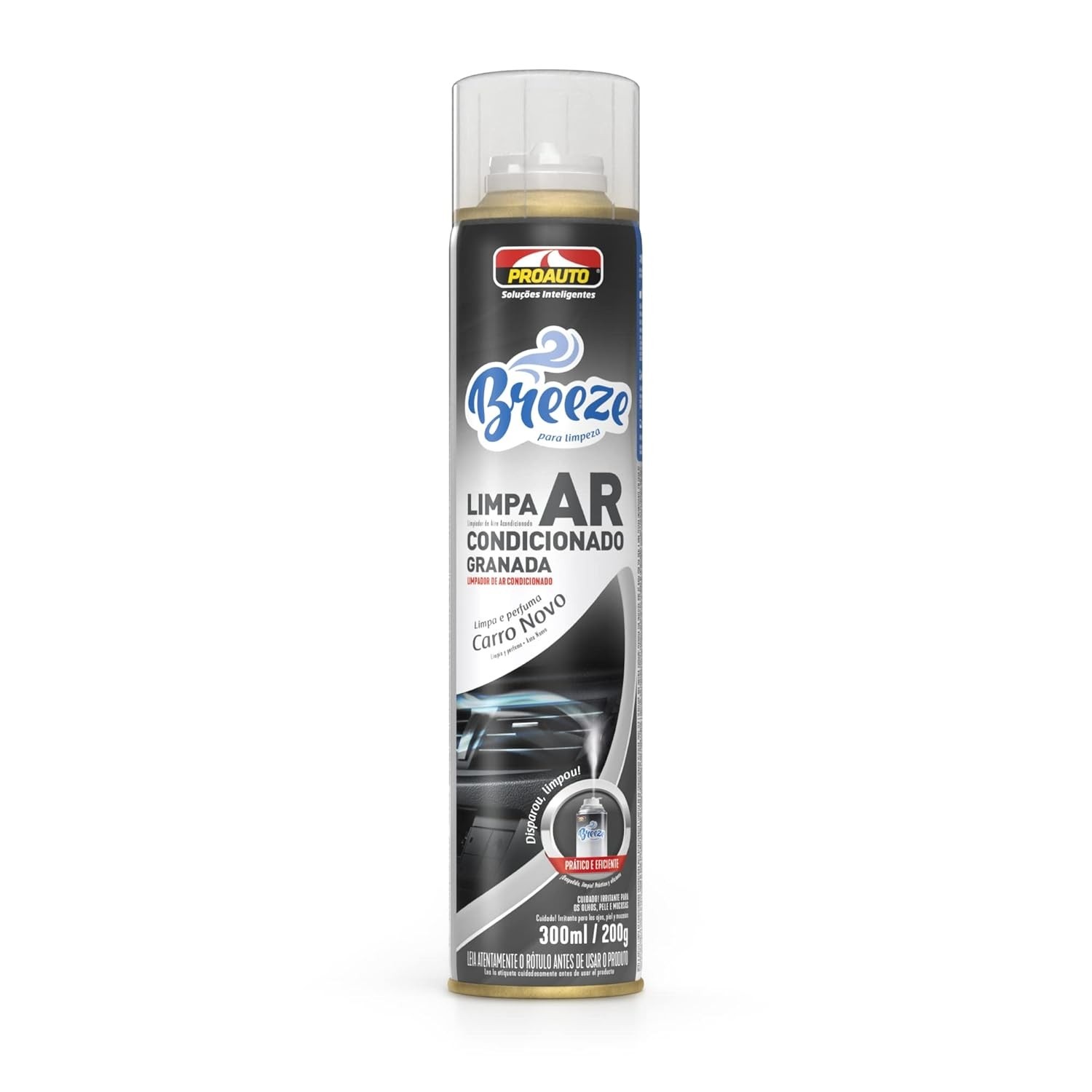 Breeze Limpa Ar Condicionado Carro Novo 300ml: Higienize e Refresque seu Veículo!