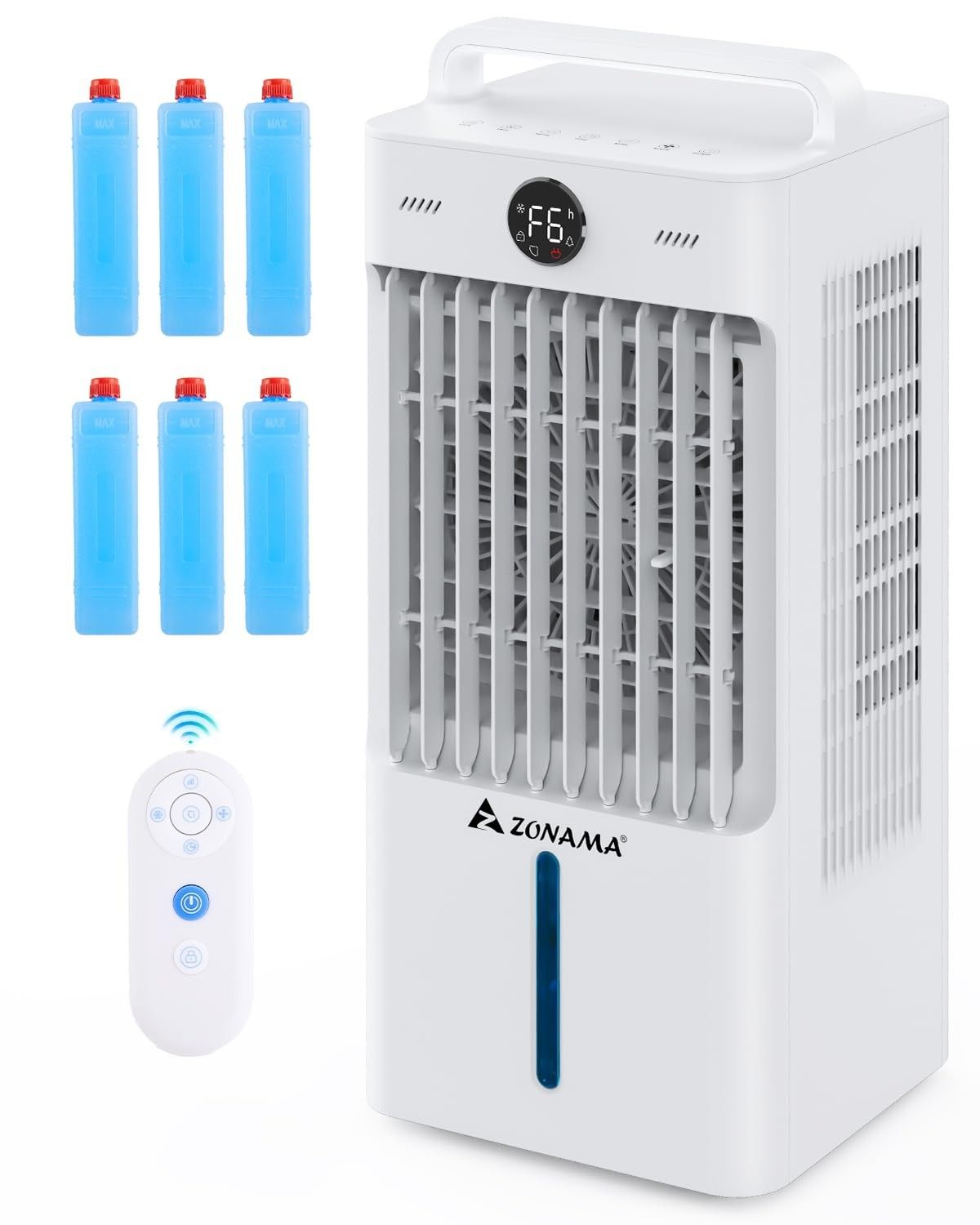 Ar-Condicionado Portátil Z ZONAMA 3 em 1 com Controle Remoto – Refrigeração Eficiente Sem Instalação