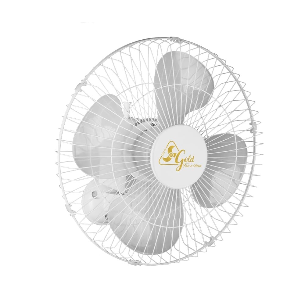 Venti-Delta Oscilante de Parede Gold 50 cm Bivolt 200W - Refrigeração Eficiente e Silenciosa