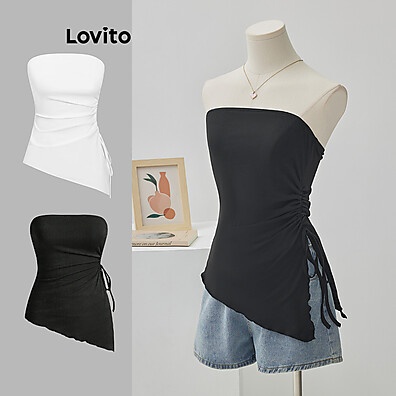 Regata Assimétrica Lovito: Estilo e Conforto!