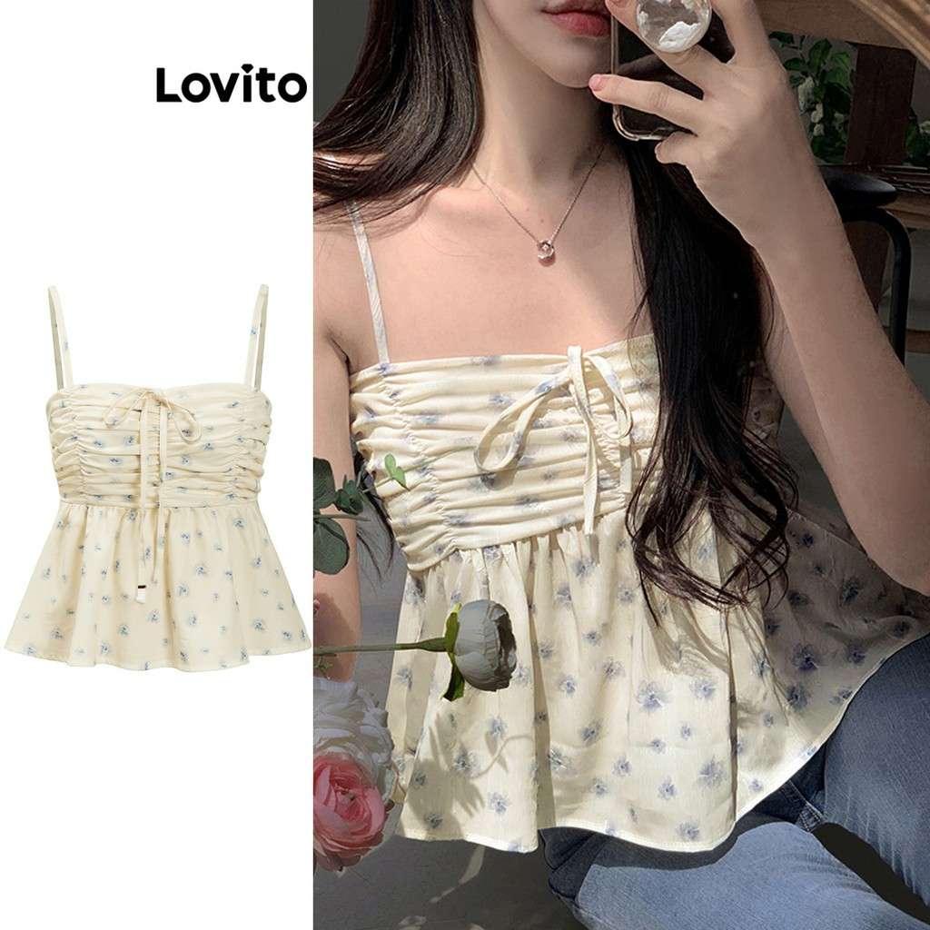 Regata Boho Floral Lovito: Estilo e Conforto!