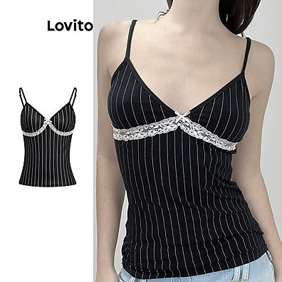 Regata de Renda Lovito: Elegância Casual
