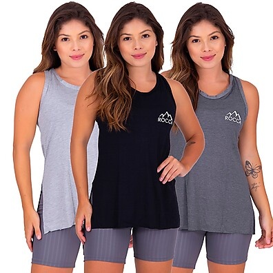Regata Fitness Tapa Bumbum: Kit 3 Rocca