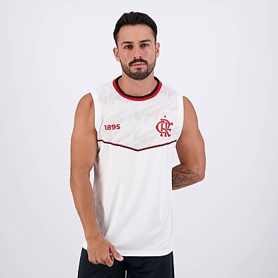 Regata Flamengo Branca: Conforto e Paixão!