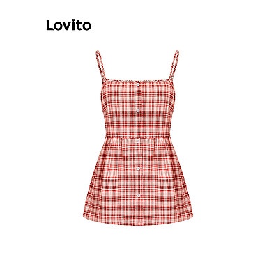 Regata Gingham Lovito: Estilo Casual para o Verão!