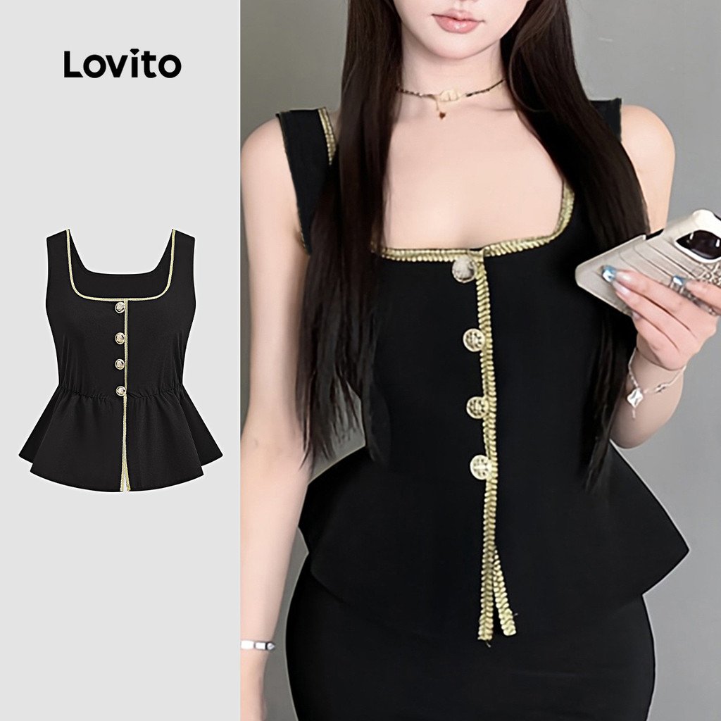 Regata Lovito com Glitter: Estilo Casual e Moderno