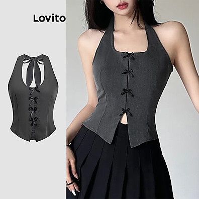 Regata Lovito com Laço: Elegância e Conforto