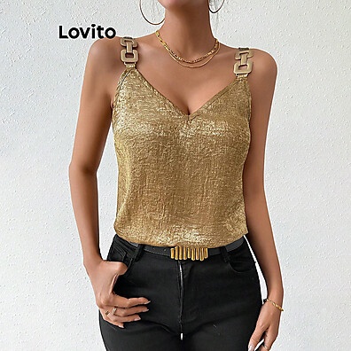 Regata Lovito Elegante: Brilho e Estilo!