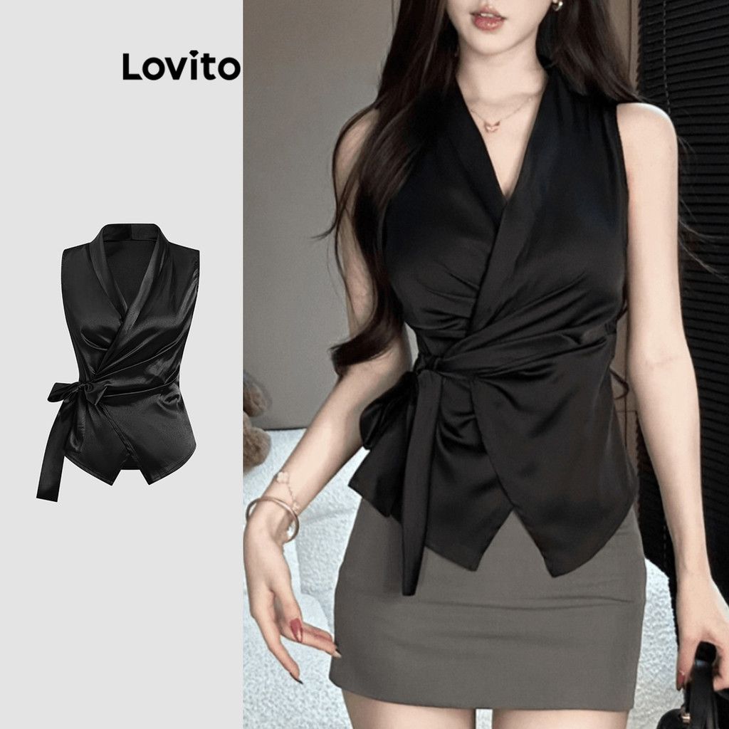Regata Lovito Elegante: Estilo Assimétrico!