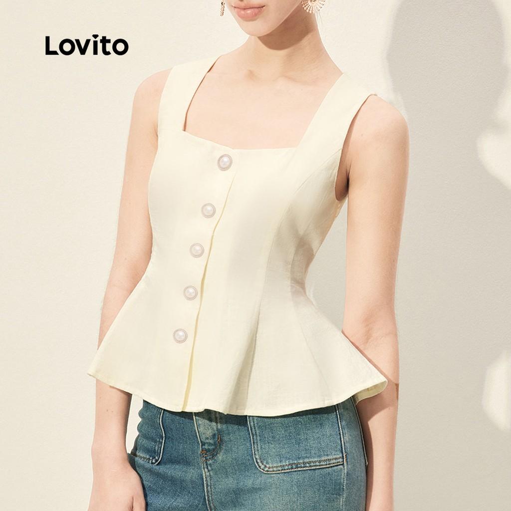 Regata Plissada Lovito: Elegância Casual
