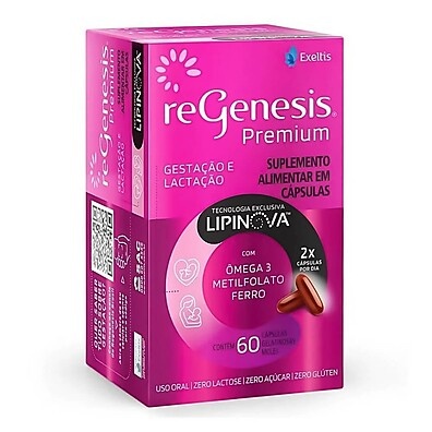 Regenesis Premium: Saúde do Coração em 60 Cápsulas