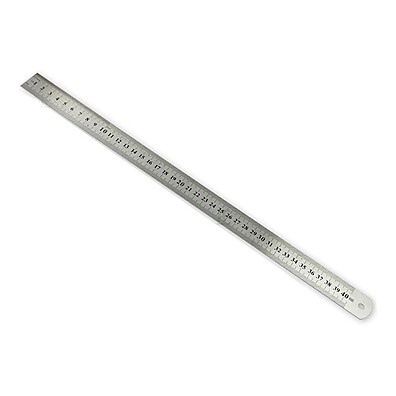 Régua de Aço Inox 1 Metro: Precisão Brasfort