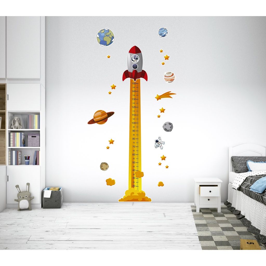 Régua Foguete: Meça e Decore o Quarto!
