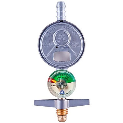 Regulador de Gás 1Kg com Manômetro – Segurança e Controle na Hora do Gás