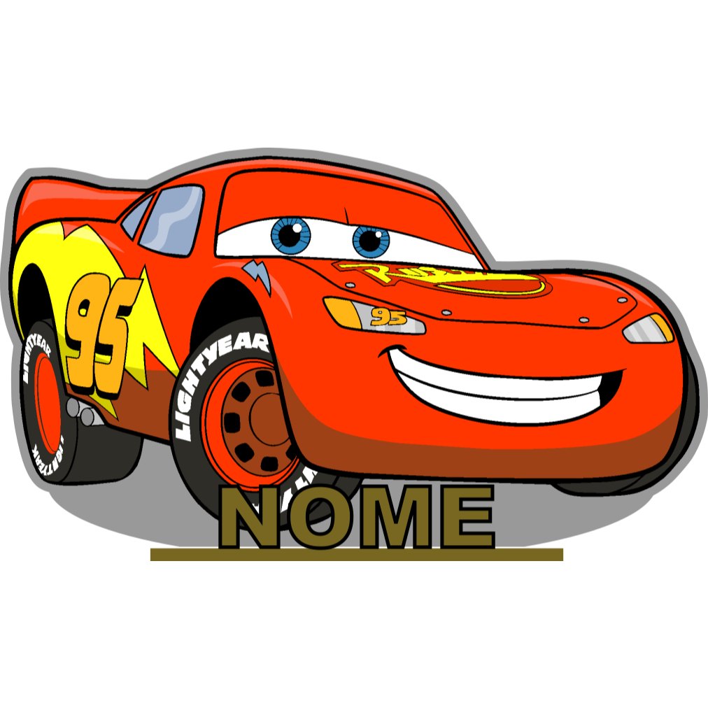 Relâmpago McQueen: Centro de Mesa Personalizado!