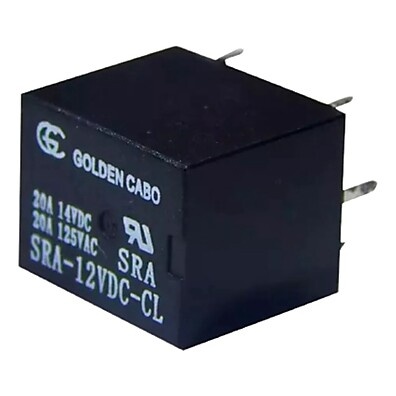 Relé Automotivo 12V 20A: Kit 10 Unidades