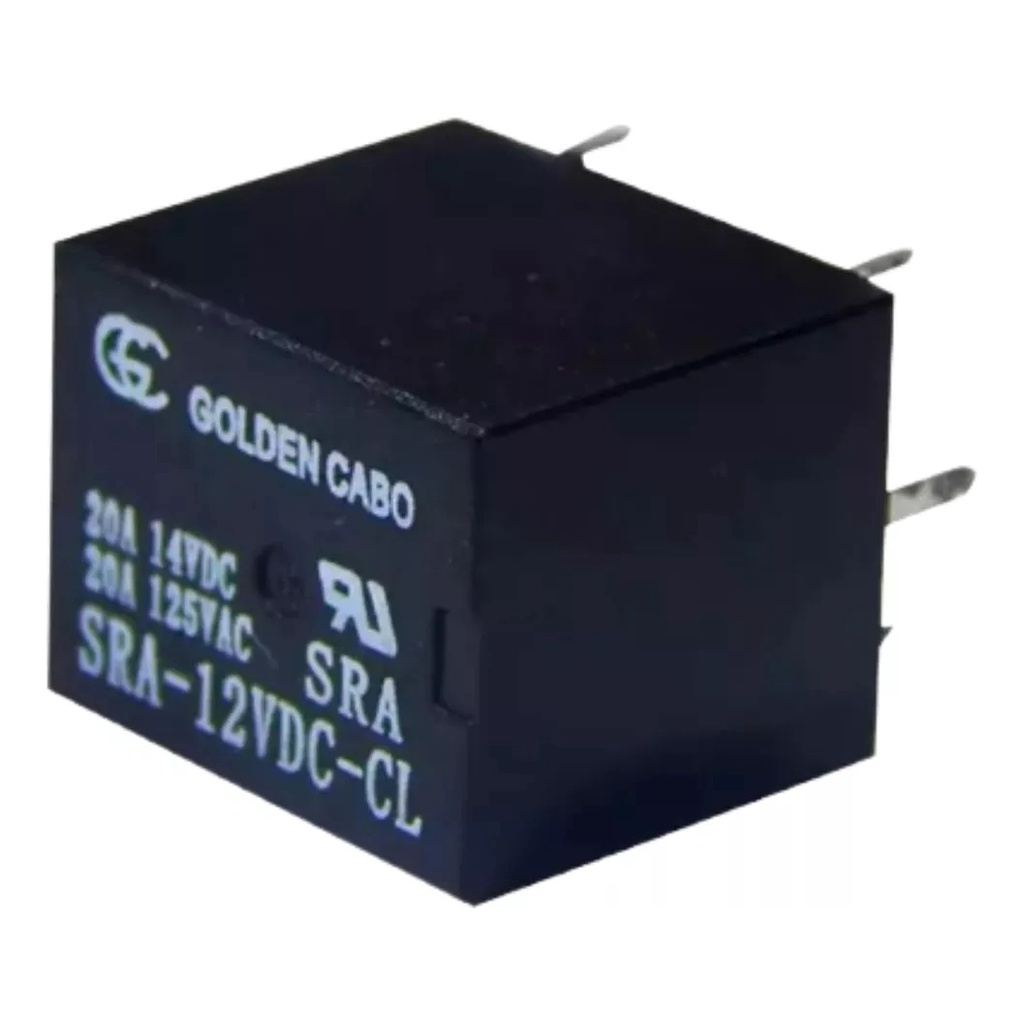 Relé Automotivo Golden Q78f: 12V, 20A e Alta Performance