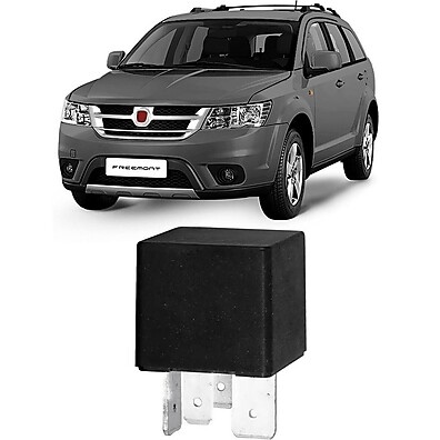 Relê Auxiliar Injeção Eletrônica 70A 12V – Potência e Confiabilidade