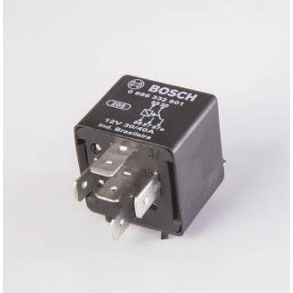 Relê Bosch 12V 40A: Potência e Confiabilidade