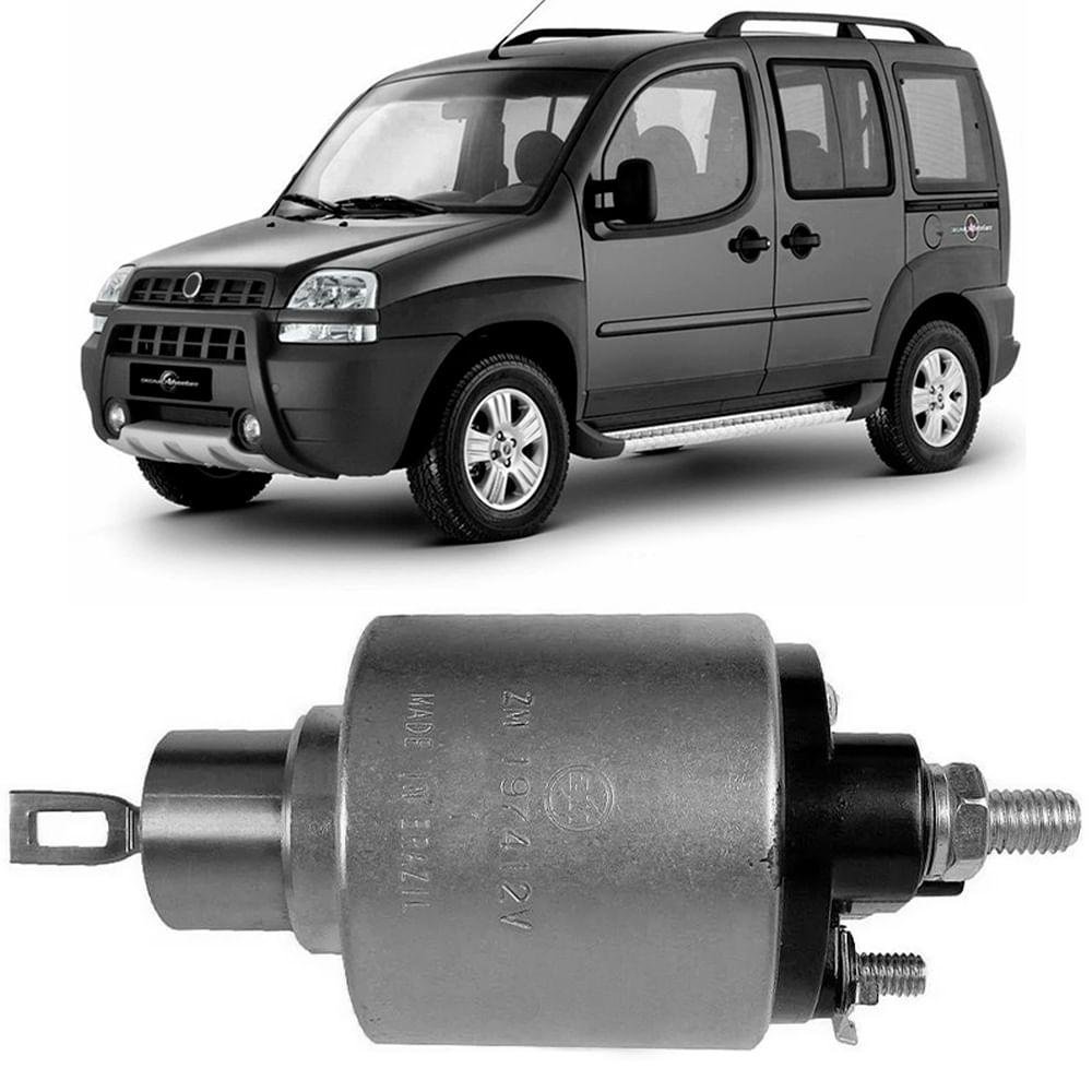Relé de Partida 12V: Doblo, Fiorino e Palio