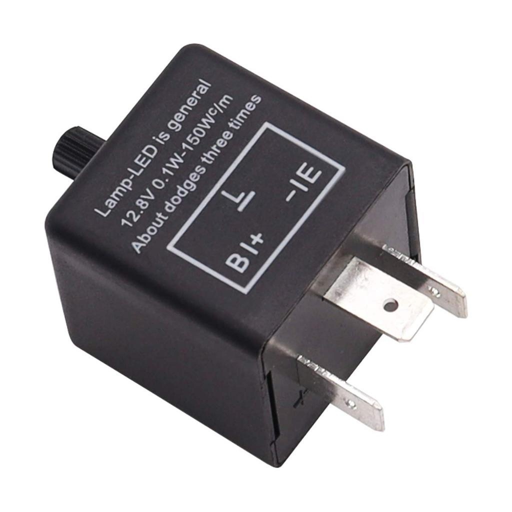 Relê Eletrônico para Seta Veicular 12.8V 3 Pinos – Solução Definitiva para LEDs