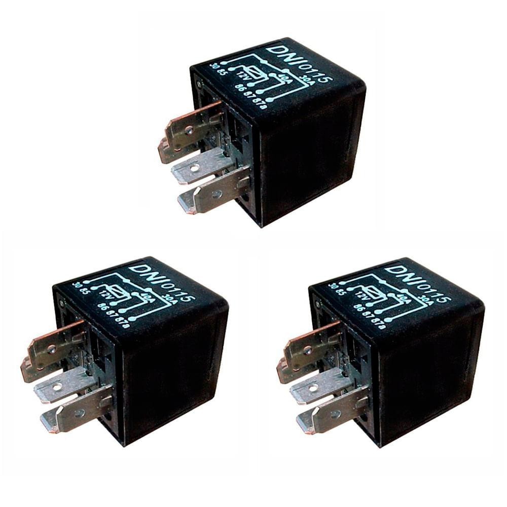 Relé Reversor 12V 40/30A: Potência e Segurança!