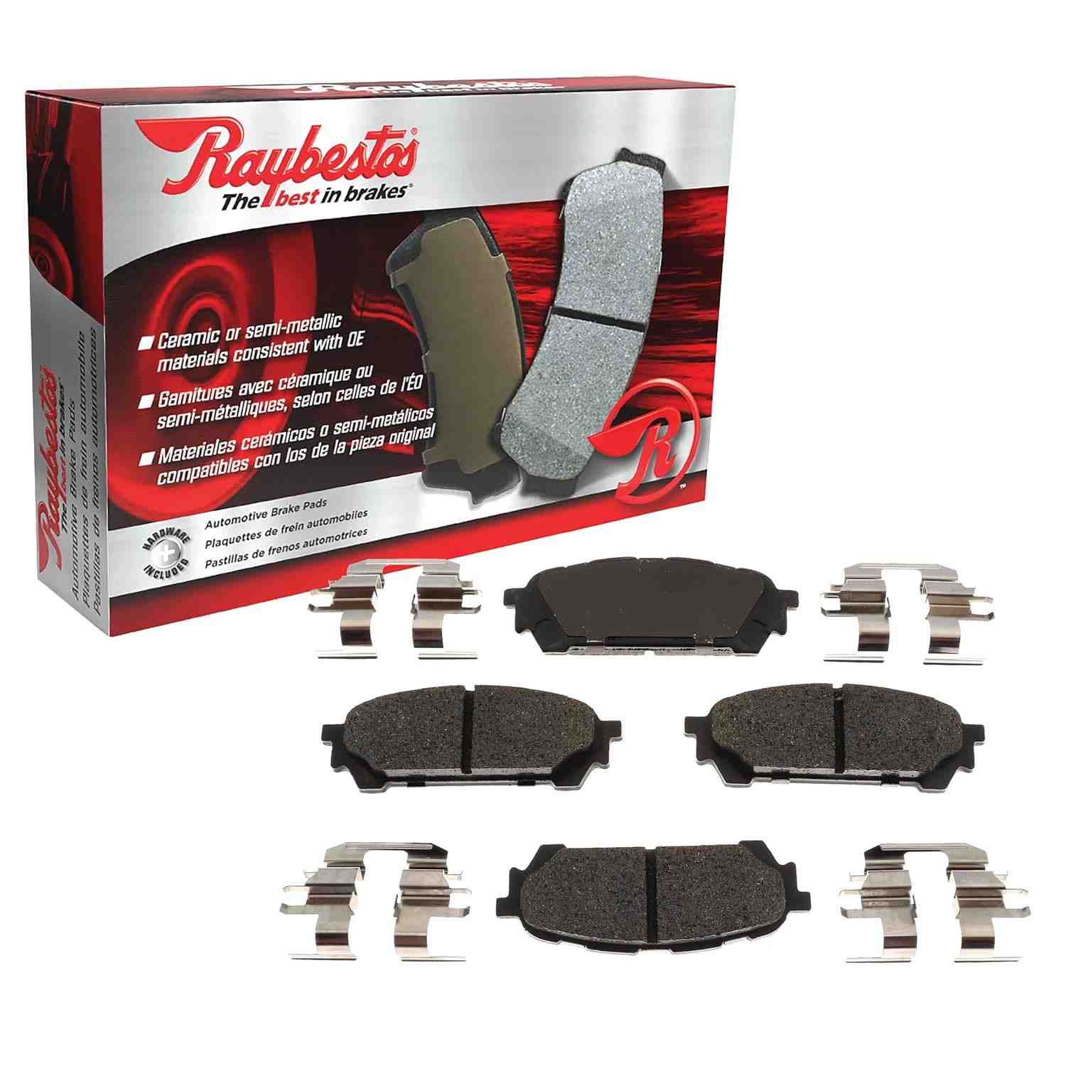 Raybestos MGD815MH: Conjunto de Pastilhas de Freio Reliant para Desempenho Superior