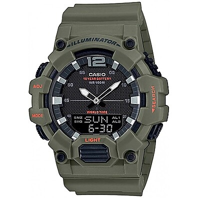 Relógio Casio HDC-700-3A2VDF: Analógico e Digital com 100m de Resistência