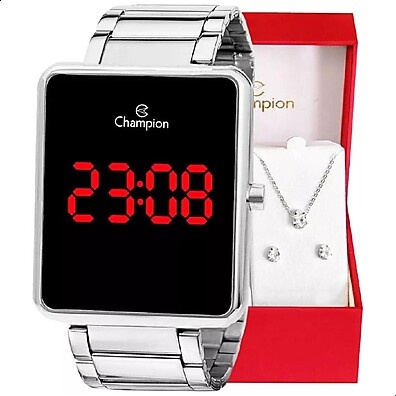 relogio-champion-digital-prata-com-kit-de-joias-estilo-e-elegancia