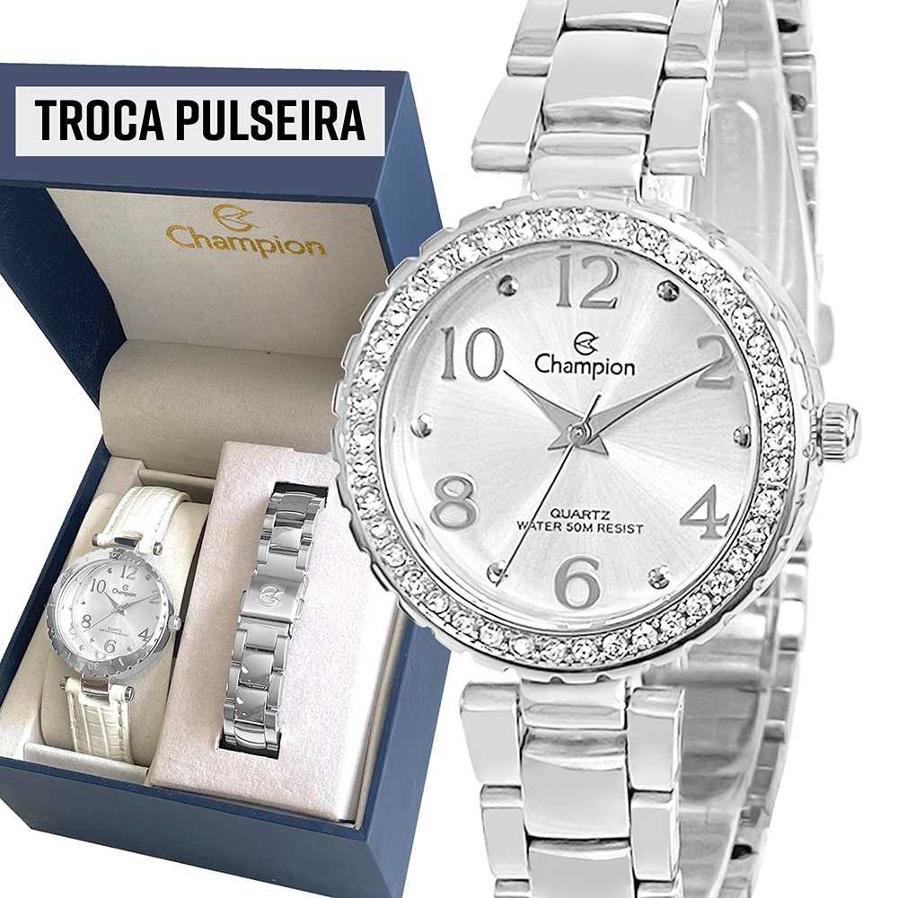 Relógio Champion Feminino: Troque Pulseiras!