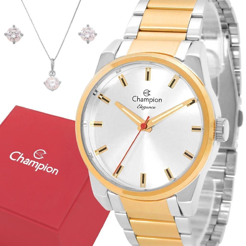 relogio-champion-prata-e-dourado-elegancia-e-garantia