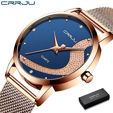 relogio-crrju-2179-rosa-ouro-luxo-ultrafino-a-prova-dagua