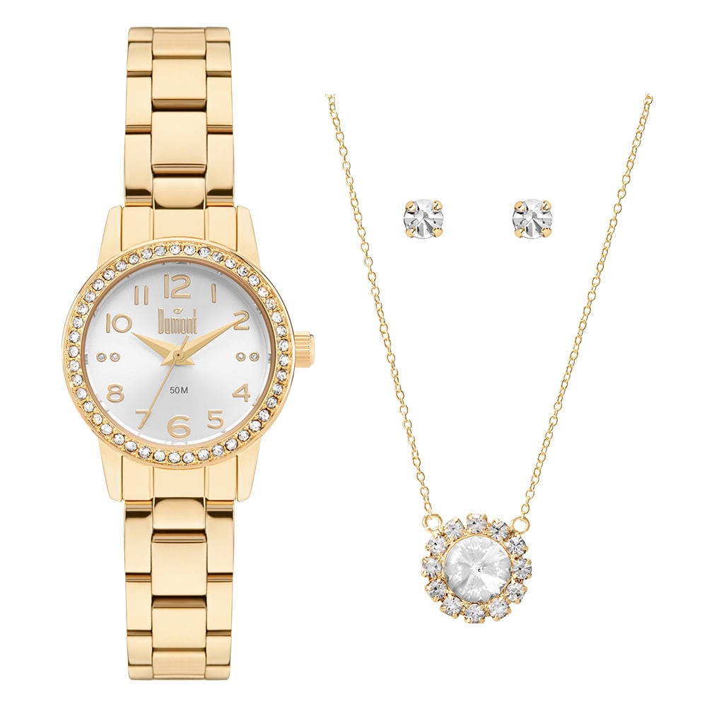 Relógio Dumont Dourado: Elegância e Estilo