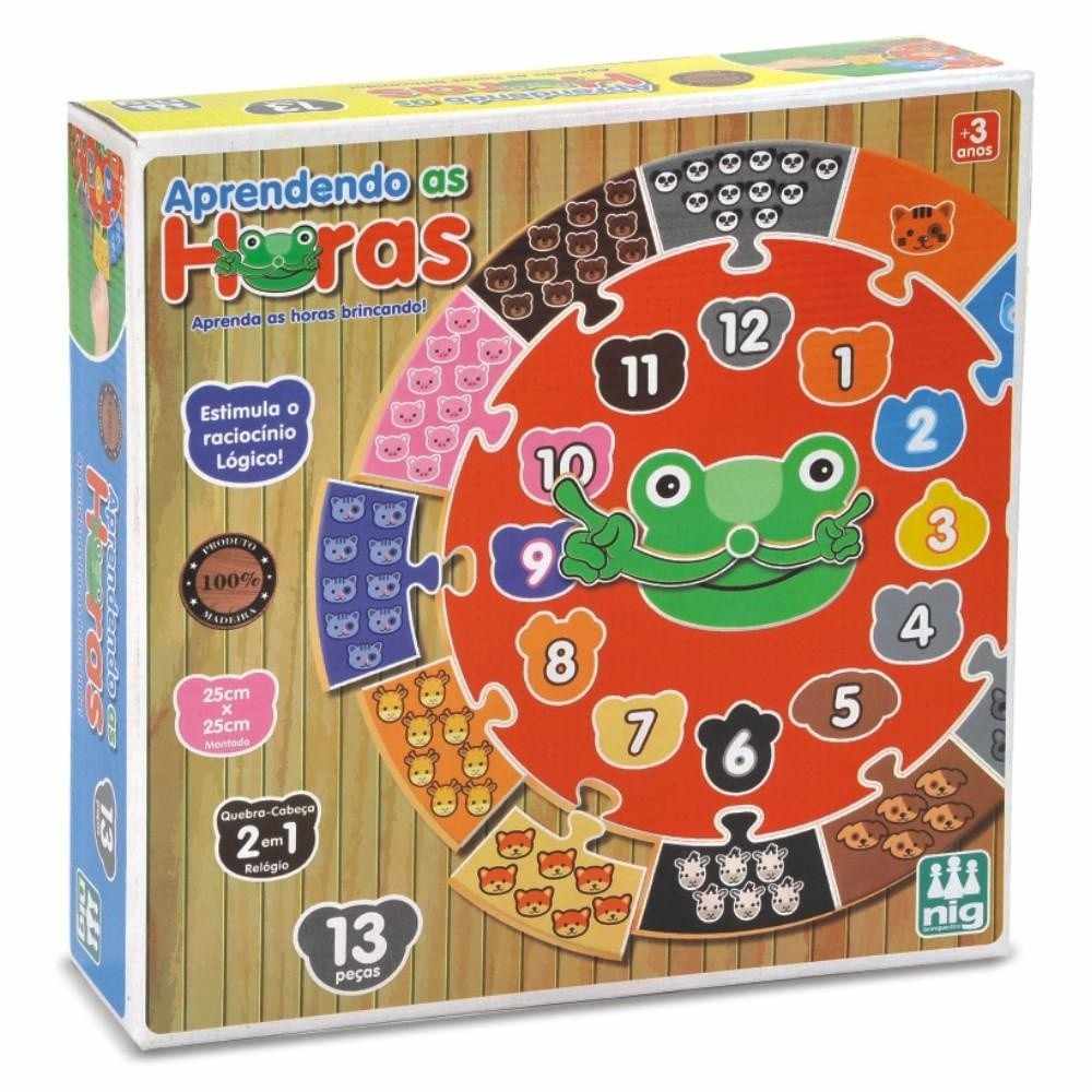 Relógio Educativo Nig: Aprenda as Horas Brincando!