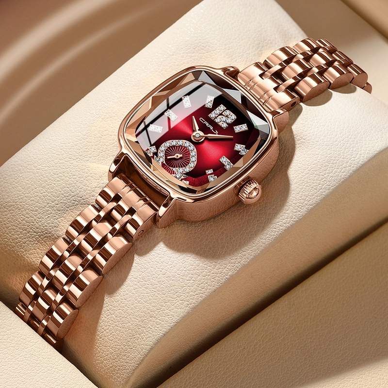 Relógio Feminino CRRJU: Luxo e Elegância