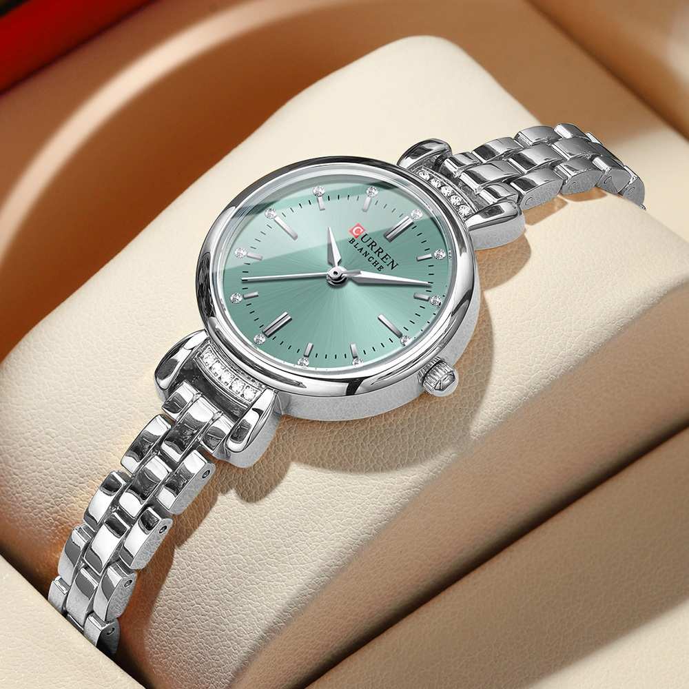 Relógio Feminino CURREN 9098 XS: Elegância e Estilo