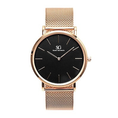 Relógio Feminino Nolita Black Rosé Gold 32mm: Elegância Moderna