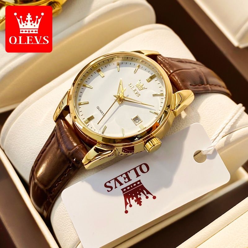 Relógio Feminino OLEVS 6898: Elegância à Prova D'Água
