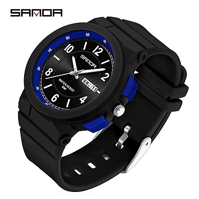 Relógio Feminino Sanda 6097: Elegância à Prova D'água