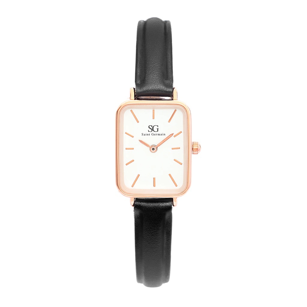 Relógio Feminino Square Rosé Gold: Elegância no Pulso