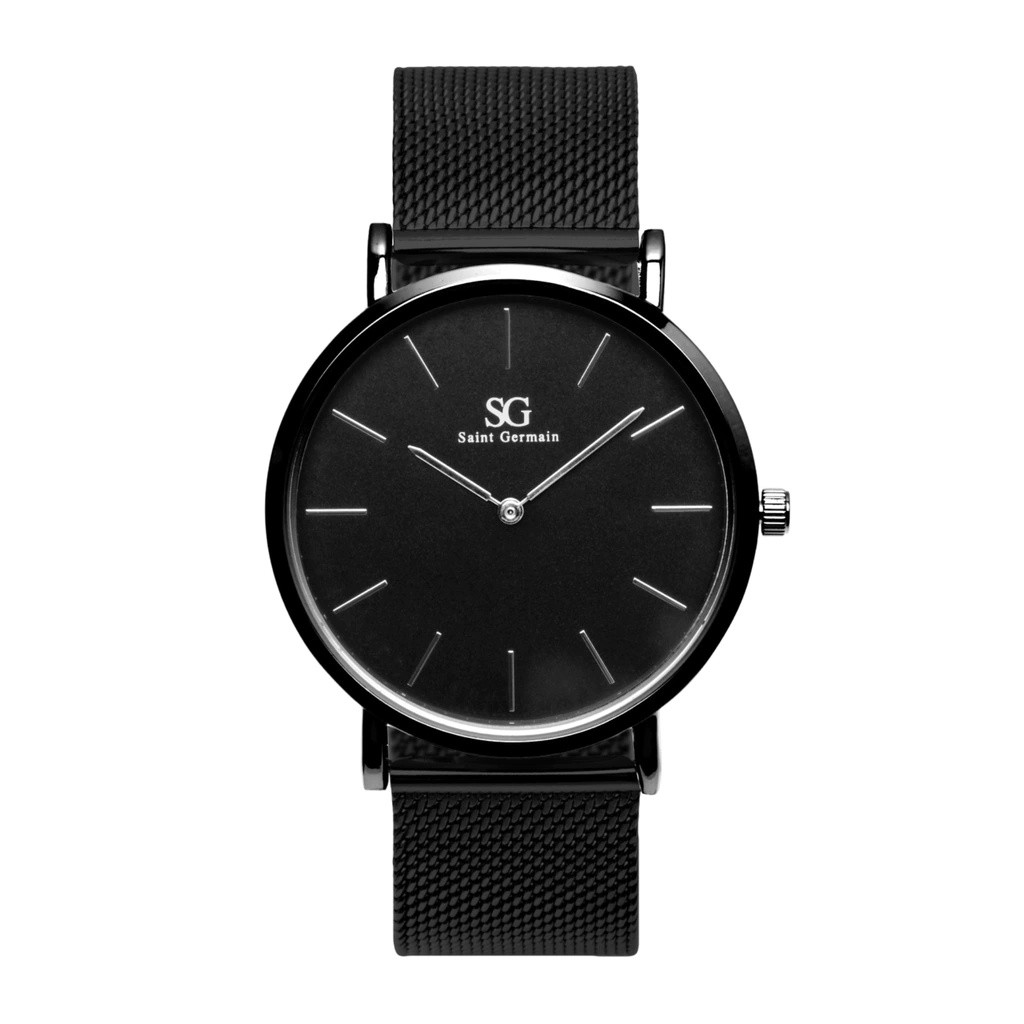 Relógio Houston Full Black 40mm: Elegância Minimalista